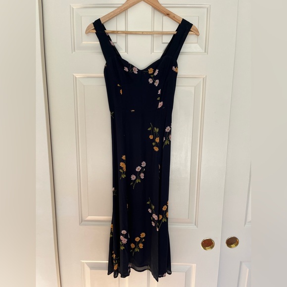 Reformation Fulton Petite Midi Dress - Picture 3 of 13